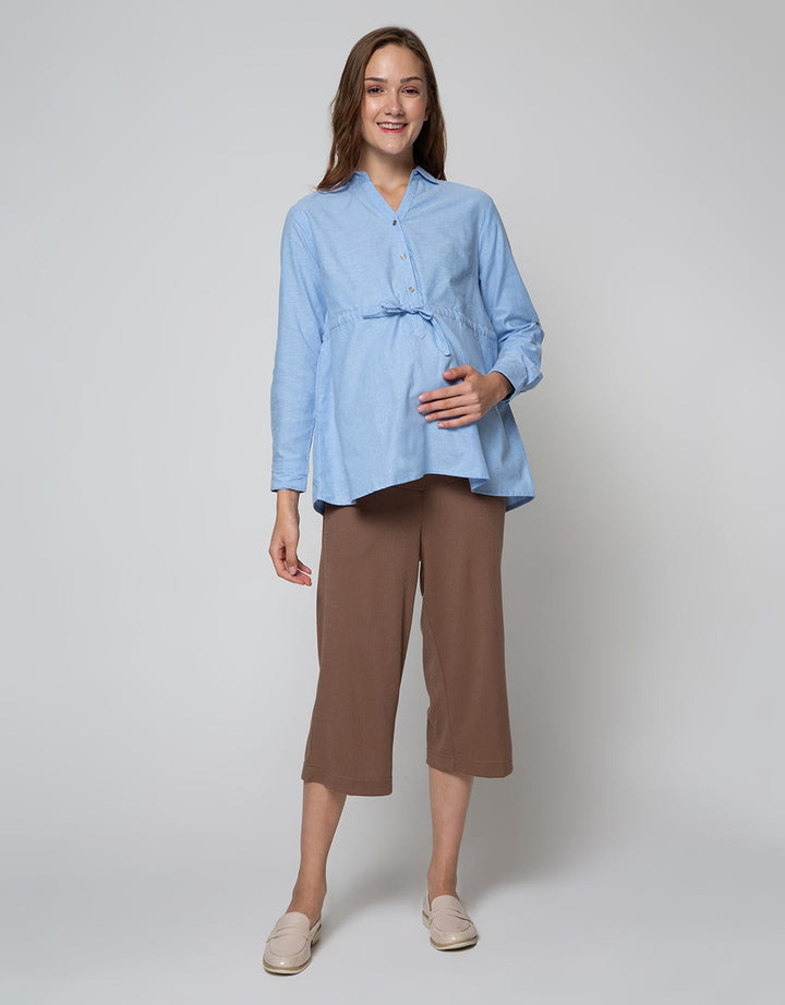 St. Yves Mom Long Sleeve Shirt Oxford