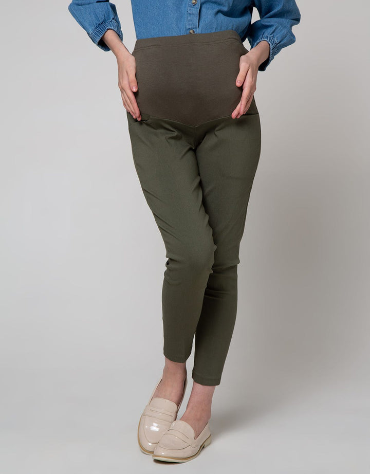St. Yves Mom Long Pants Stretch Rubber