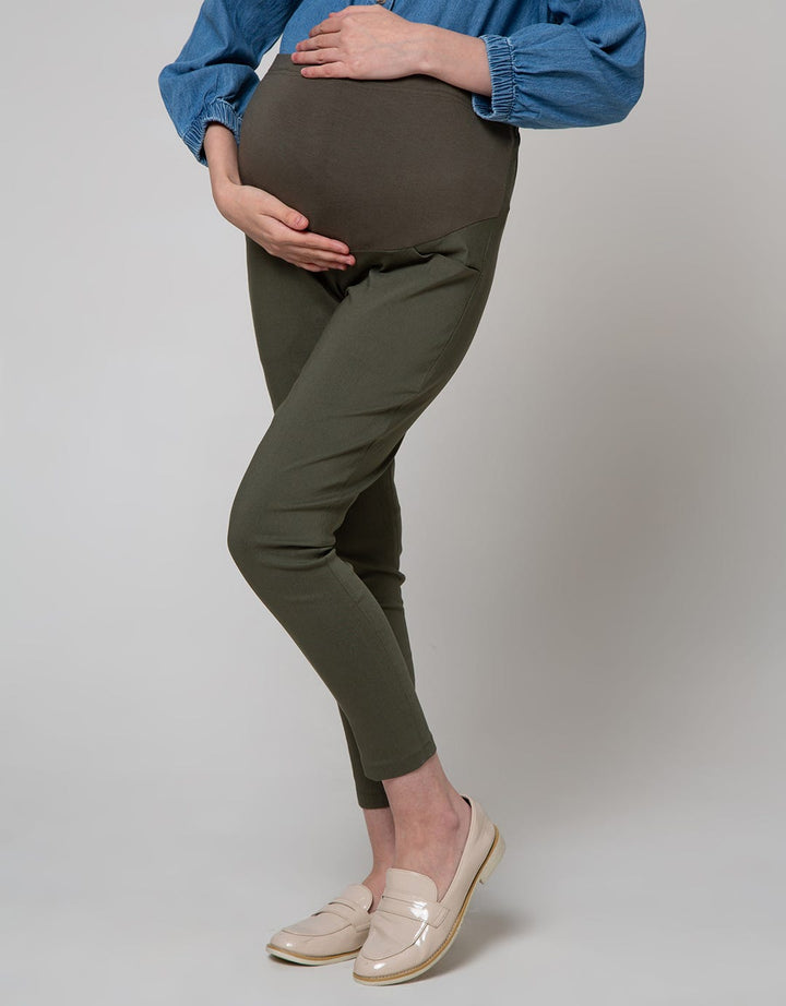 St. Yves Mom Long Pants Stretch Rubber