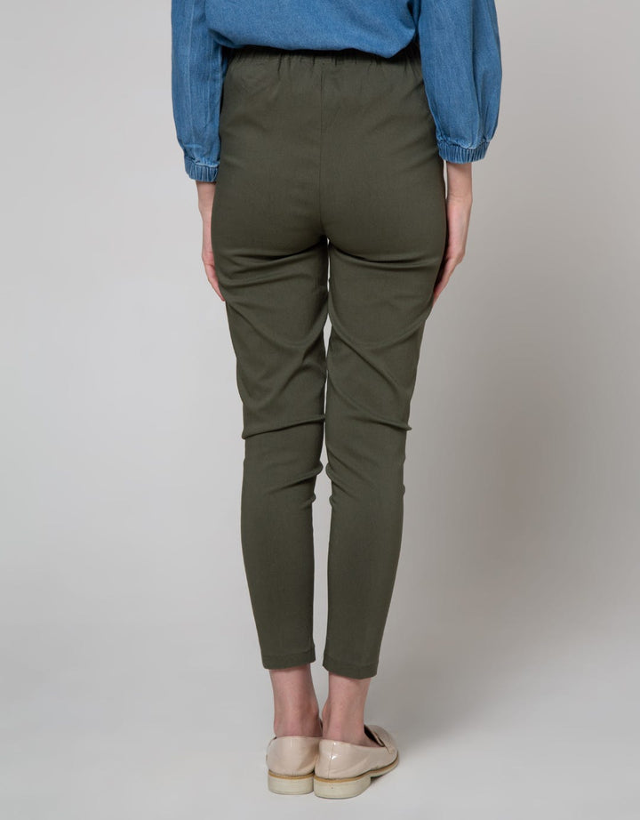St. Yves Mom Long Pants Stretch Rubber