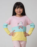 Little M Rainbow Unicorn Kaos Anak Perempuan