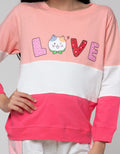 Little M Sewn Love Girls T-Shirt