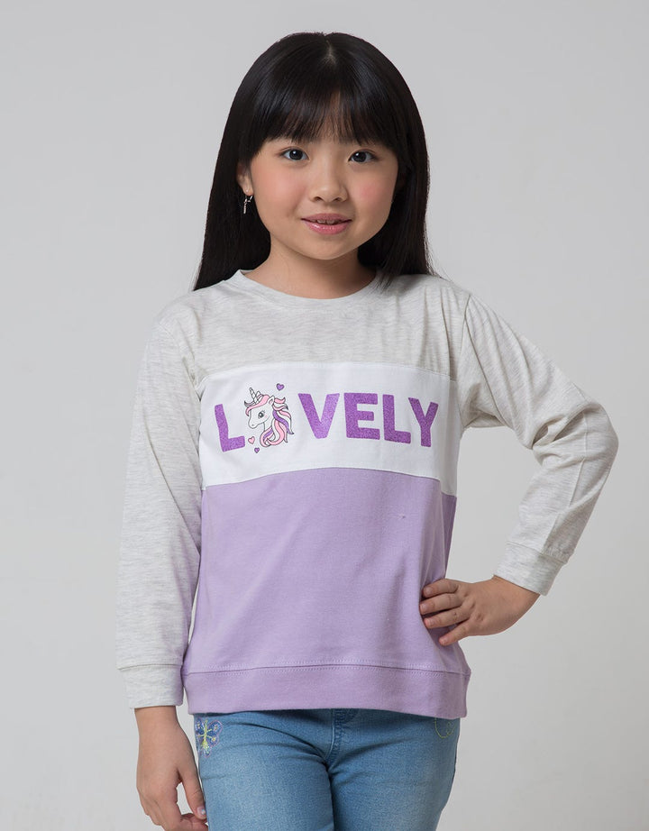Little M Sewn Lovely Kaos Anak Perempuan