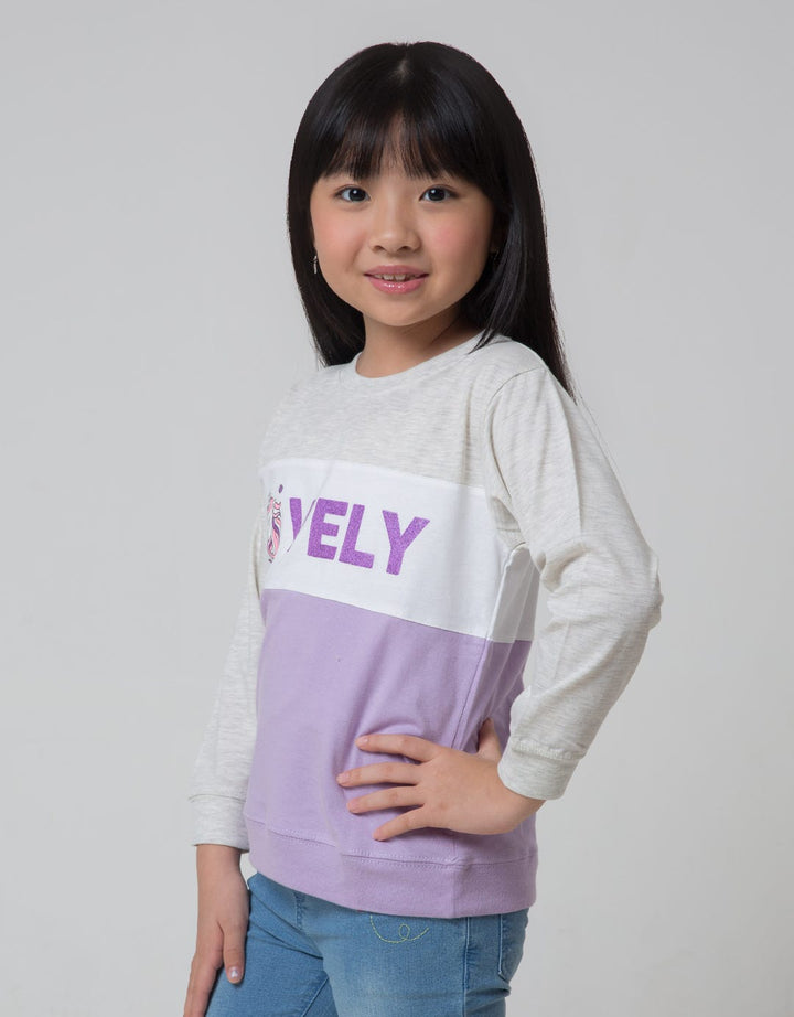 Little M Sewn Lovely Kaos Anak Perempuan