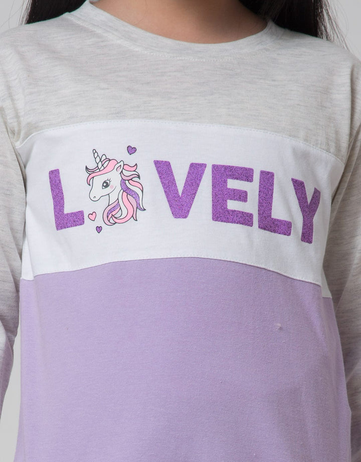 Little M Sewn Lovely Kaos Anak Perempuan