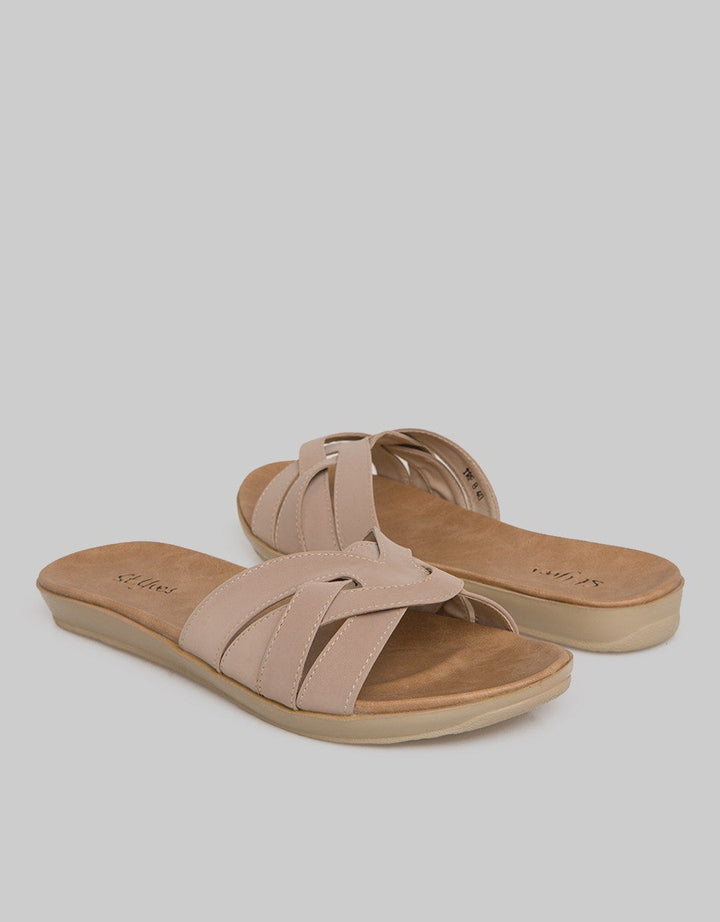 St. Yves Slipper Sandals Woman Strap Braid