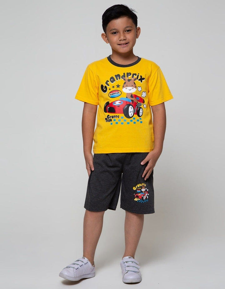 Little M Top Bottom Set Reg Animal