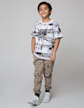 Nevada Pants Woven Jogger Rib Cargo