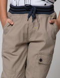 Nevada Pants Woven Jogger Rib Cargo