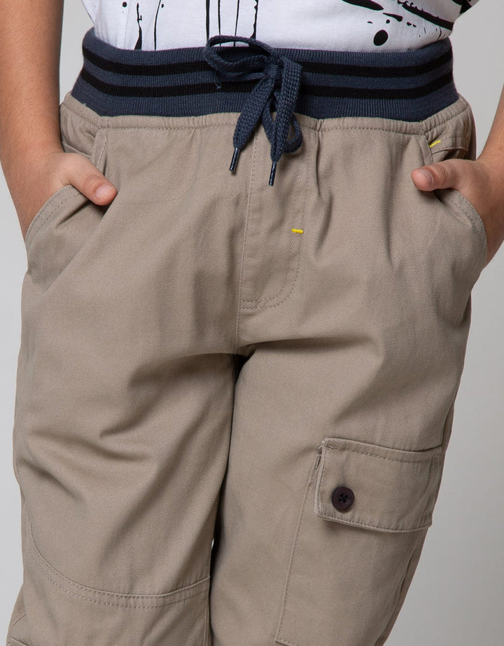 Nevada Pants Woven Jogger Rib Cargo