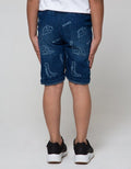 Little M Denim Shorts Karet Dino