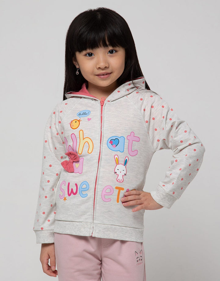 Little M Jacket Hoodie Bunny Spread