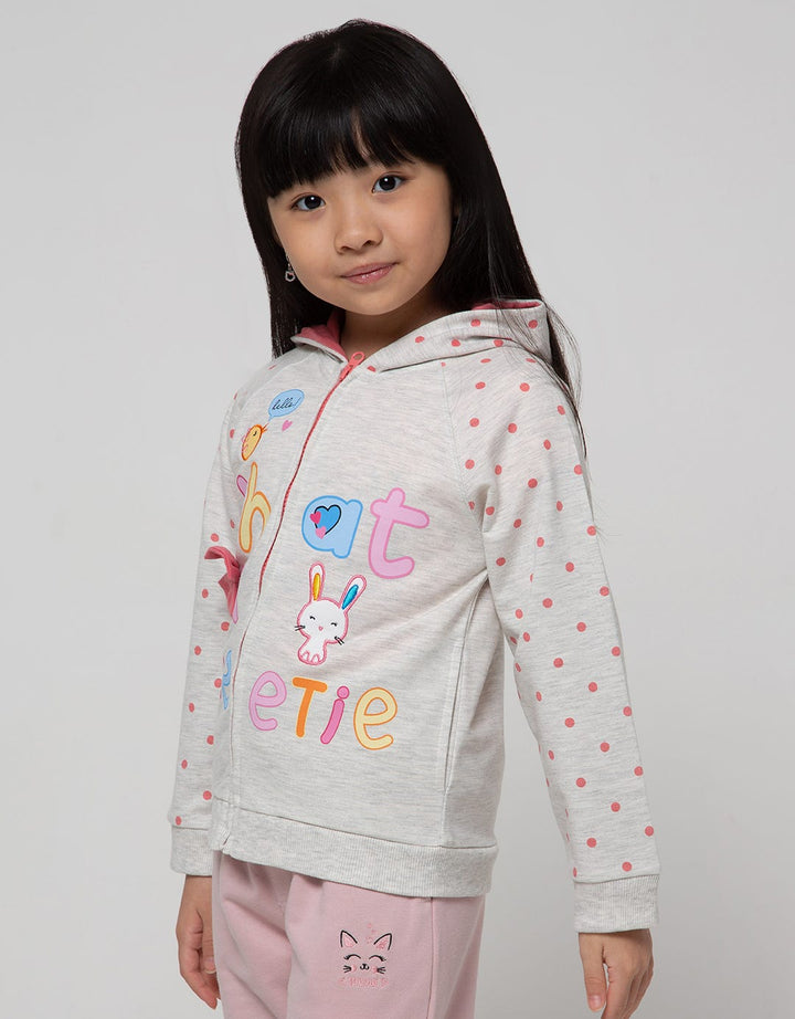 Little M Jacket Hoodie Bunny Spread