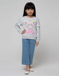 Little M Sweatshirt Rainbow Girl Have Super Power