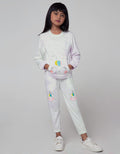 Little M Sweatshirt Tiedye Unicorn