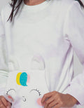 Little M Sweatshirt Tiedye Unicorn