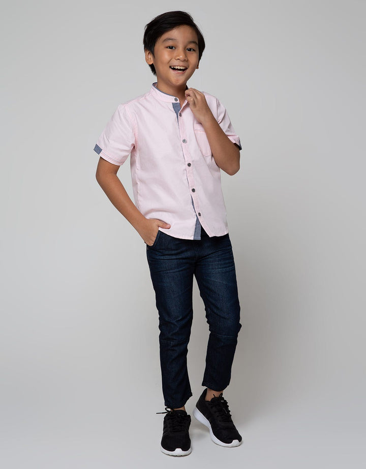 Little M Short Sleeve Shirt Koko Casual Ribstop