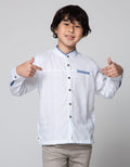Little M Long Sleeve Shirt Koko Casual Pique