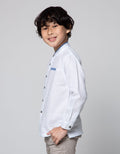 Little M Long Sleeve Shirt Koko Casual Pique