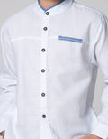 Little M Long Sleeve Shirt Koko Casual Pique