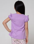 Little M Top - Bottom Set T-Shirt N Short Cat