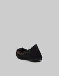 Peter Keiza Studded With Ribbon Flatshoes