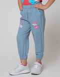 Little M Jogger Chambray Poodle Paris