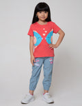 Little M Jogger Chambray Poodle Paris