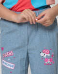 Little M Jogger Chambray Poodle Paris