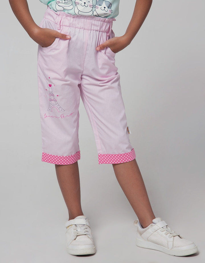 Little M Long Pants 7/8 Lipat Bawah Polkadot Paris