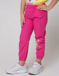 Little M Jogger Woven Bordir Kelinci
