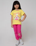 Little M Jogger Woven Bordir Kelinci