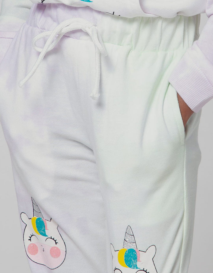 Little M Jogger Tiedye Unicorn