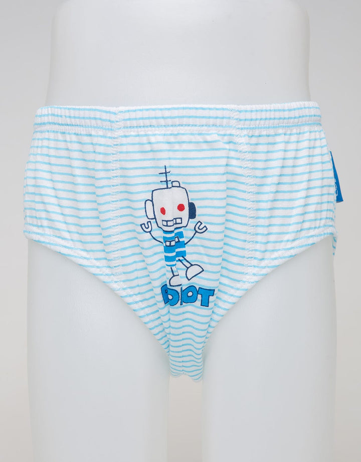 Kidz Too Brief Satuan Fullprint Little Robot