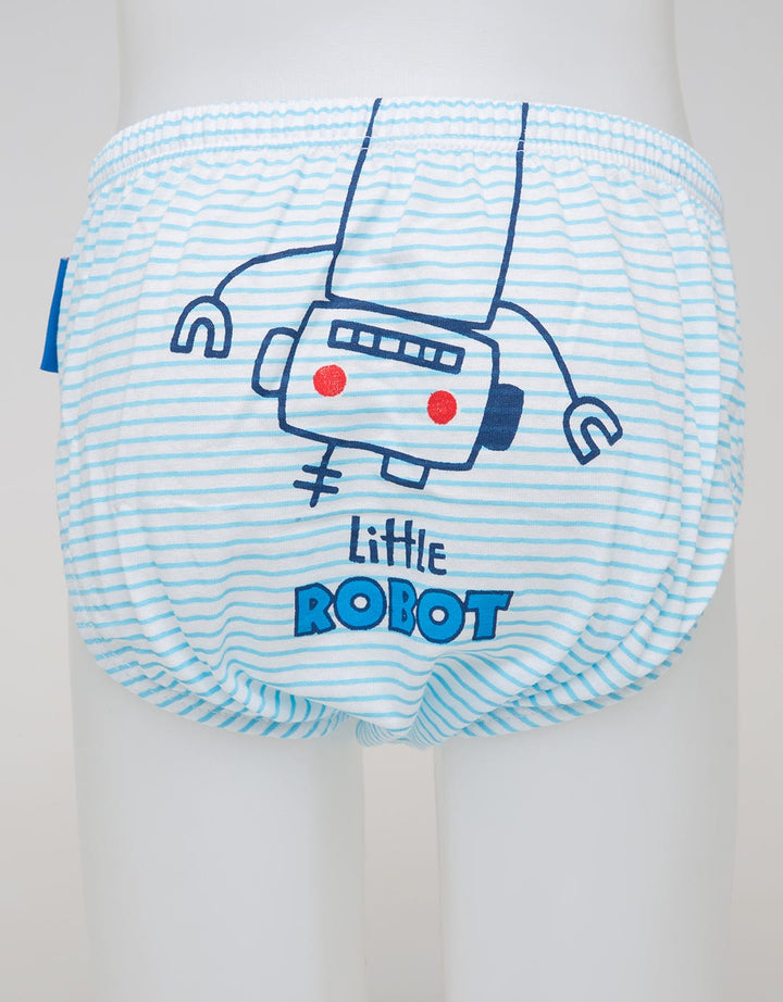 Kidz Too Brief Satuan Fullprint Little Robot