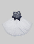 Kidz Too Short Sleeve Midi Dress Brokat Bawah Tile