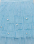 Kidz Too Short Sleeve Midi Dress Tile Mutiara With Bag