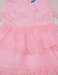 Kidz Too Short Sleeve Midi Dress Midi Tile Onde Susun Geber