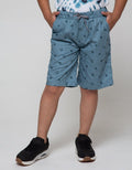 Little M Short Pants Woven Basic Double Rib Compass