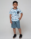 Little M Short Pants Woven Basic Double Rib Compass