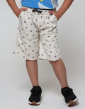 Little M Short Pants Woven Basic Double Rib Compass
