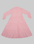 Kidz Too Long Sleeve Maxi Dress Modest Bordir Dada With Tassel