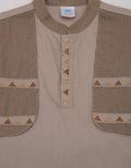 Pipiniko Top - Bottom Set Koko Woven Embroidered Vest