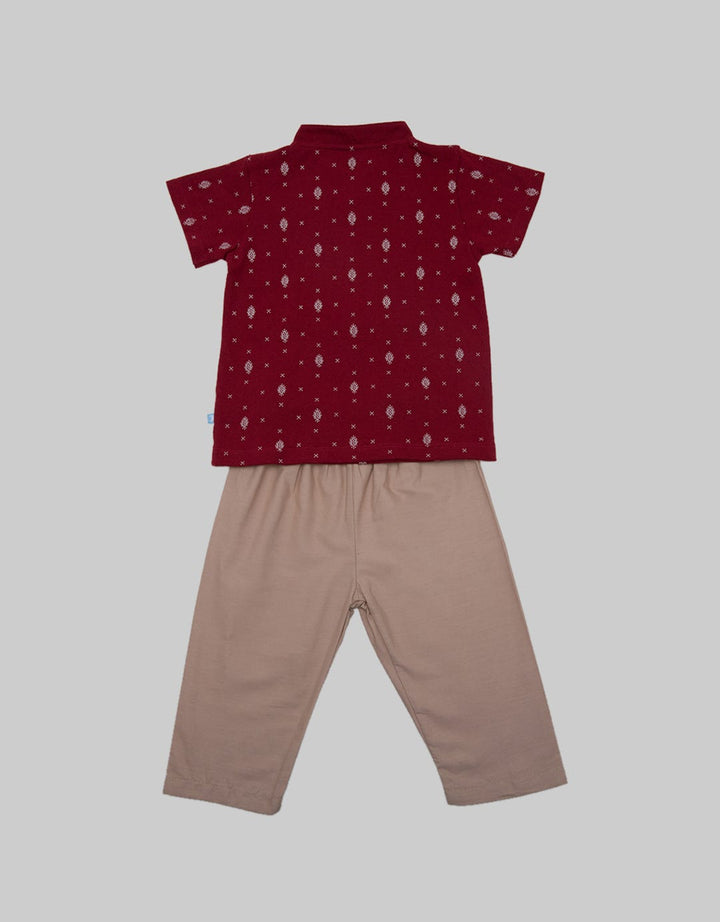 Pipiniko Top - Bottom Set Koko Knit Short Sleeve