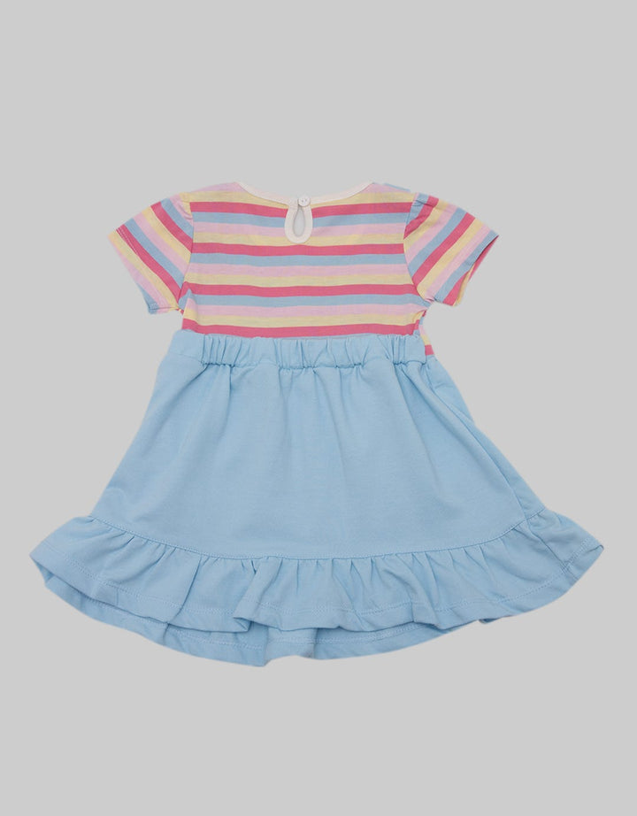 Pipiniko Short Sleeve Midi Dress Unicorn