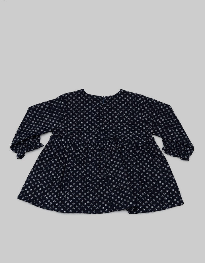 Pipiniko Short Sleeve Midi Dress Tunic Botton Front