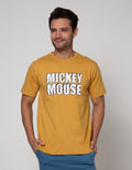 Disney Mickey Short Sleeve T-Shirt Wording Casual