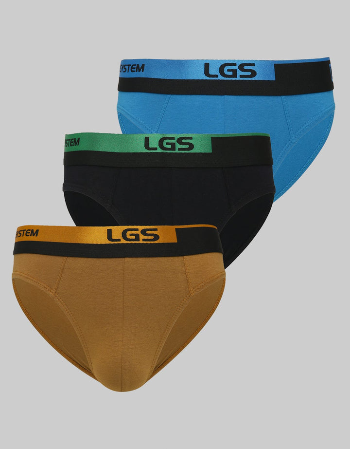LGS Mini Brief Multipack Print Logo