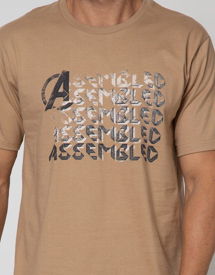 Marvel Avengers Short Sleeve T-Shirt Wording