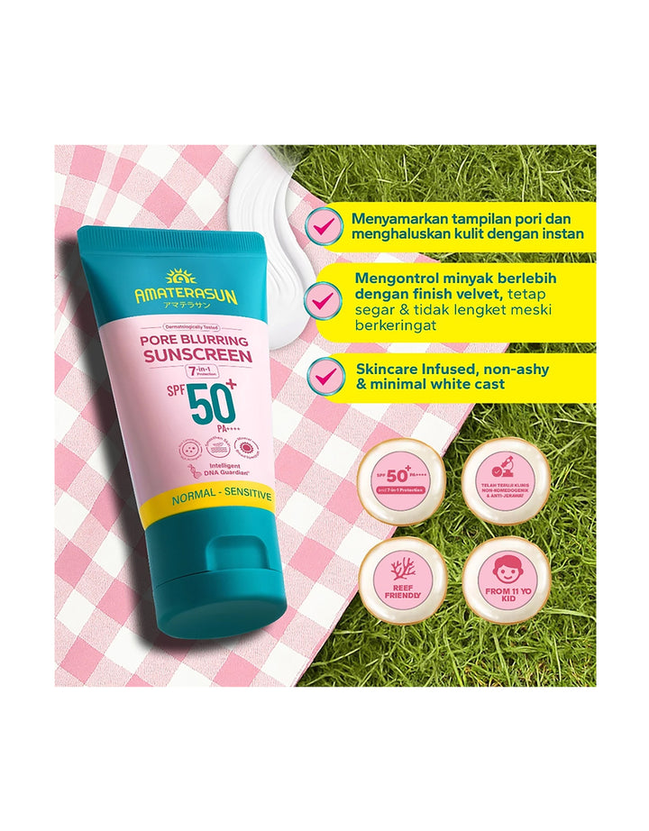 Amaterasun Pore Blurring Sunscreen Spf 50 Pa